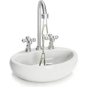 Resim Vanch Lavabo Şeklinde Ataç Kutusu 