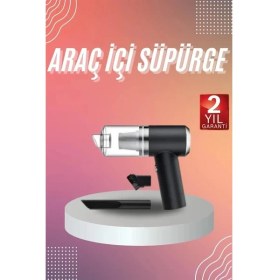 Resim Mey İthalat Mey Ithalat® Araç Içi Süpürge Kablosuz Şarjlı Elektrikli Süpürge Elde Taşınabilir 