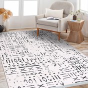 Resim Crea Vanilya Kilim 8018 Beyaz 160x230 cm 