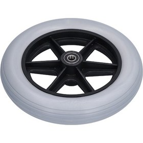 Resim Wezone Tekerlek Sandalyesi Ön Tekerleği 10 İnç 12mm - Şişme Gerekmez, Dayanıklı Lastik, Tekerlekli Sandalye Ve Yürüme Yardımcıları İçin Aksesuar 