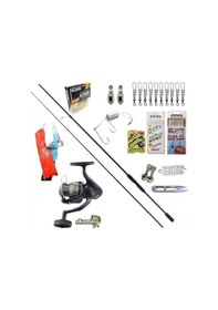 Resim Revenger Rv-40 Remixon Double Black 270cm 20-40gr Kıyı Spin Olta Takımı Seti 