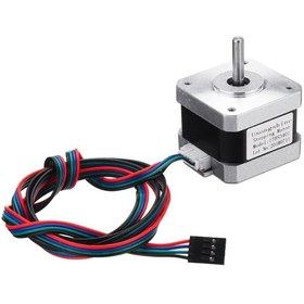 Resim Genel Markalar 17HS3401 Nema 17 Step Motor 0.28N.m D Mil 2 Faz 1.3A 1.8 Derece 200 Adım Tork 3D Yazıcı Printer 