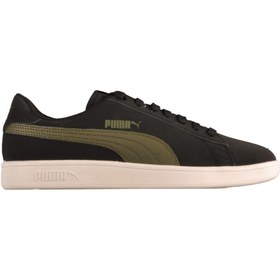 Resim Puma 365160 Smash V2 Buck Siyah-haki Erkek Spor Ayakkabı 