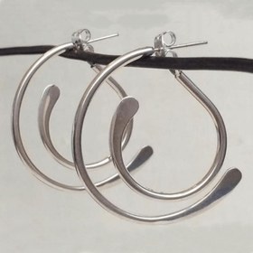 Resim YOYO Kadınlar için Vintage Bakır Halka Küpeler - Minimalist Dolaşık Çemberler, Günlük ve Resmi Takı, Kadınlar İçin Noel Hediyesi - Bohem Piercing Küpe, Cilalı Yüzey, Pürüzsüz Bitim, Çok Yönlü Aksesuar, Boho Tarzı 