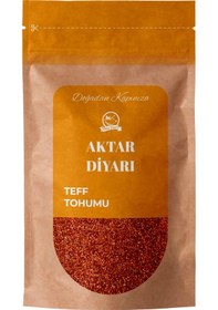 Resim Teff Tef Tohumu 250 Gr 100 Saf Aktar Diyarı 