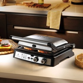 Resim Çok Renkli Çok Fonksiyonlu Inox Tost Makinesi 