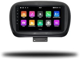 Resim Fiat 500X (2014-2022) Uyumlu Android Multimedya Sistemi - 9 İnç HD Dokunmatik Ekran, Kablosuz CarPlay & Android Auto, GPS Navigasyon, Bluetooth 5.0, Geri Görüş Kamerası Hediyeli (6, GB) 