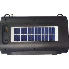 Resim Concord JZ630 Solar Şarj Panelli FM Radyolu Bluetooth Hoparlör 