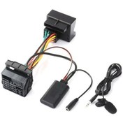 Resim Geeksen Opel Cd30 Cdc40 Cd70 Dvd90 İçin Bluetooth 5.0 Harici Mikrofonlu Araç Ses Adaptörü 