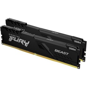 Resim Kingston Fury Beast KF432C16BBK2/64 64 GB (2x32) DDR4 3200 MHz CL16 Ram 
