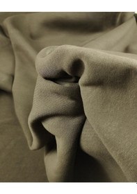 Resim Asker Yeşili Renkte Şardonlu 3 İplik Kumaş En 180 Cm X Boy 150 Cm -10652 Yeşil 