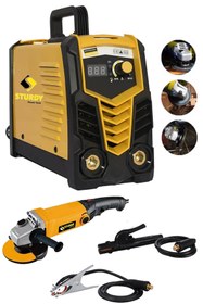 Resim Sturdy Power Tools Special Techny 200 Ampr Göstergeli Taşlama Ile Beraber Invertör Kaynak Makinası 