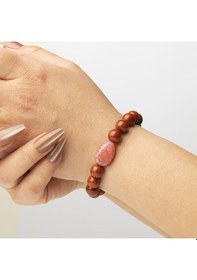 Resim Jasper Doğal Taş Bileklik 10 Mm Kendine Doğru Renkli 