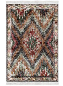 Resim Alanur Home Eko Trend Djt Yıkanabilir Kaymaz Taban 3 Lü Yatak Odası Takımı F5003 Iskandinav Renkli 