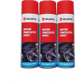 Resim Hızlı Motor Temizleme Spreyi 500 ml 3'lü Set 