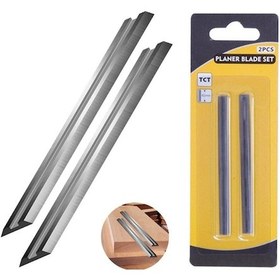 Resim Planya Bıçağı 82 MM Elmas Planer Jilet Tipi Planya Yedeği 