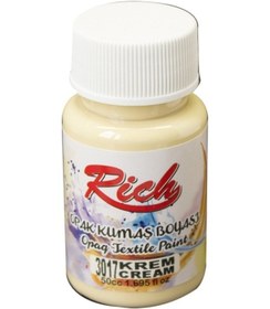 Resim Rich Opak Kumaş Boyası 50 Cc. 3017 Krem 