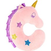 Resim Baş Desteği Yastığı, Çocuk Boyun Yastığı, Seyahat Yastığı, Uçak Boyun Yastığı, Araba Boyun Yastığı, Çocuk Seyahat Yastığı Tek Boynuzlu At Diğer 