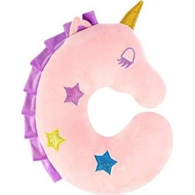 Resim Baş Desteği Yastığı, Çocuk Boyun Yastığı, Seyahat Yastığı, Uçak Boyun Yastığı, Araba Boyun Yastığı, Çocuk Seyahat Yastığı Tek Boynuzlu At Diğer 