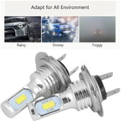 Resim Lemestar H7 Tipi 80w 6000k Beyaz Işık Led Faro, 12v Evrensel Uyumlu, Dekodörlü, Csp Işık Pilleriyle, Hızlı Tepki Süresi, 2 Adet 