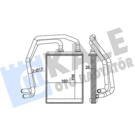 Resim Kalorıfer Radyatoru Mıtsubıshı: Fuso Canter 06 12 711/839/859 Me733728 