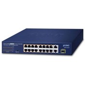 Resim Planet PL-FGSD 1821P 16 Port 10/100 2 Port Gigabit 1 Port Sfp 185 Switch Planet