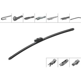 Resim Bosch Sılecek Supurgesı Sol Muz Tıpı Astra H 4 Aparatlı 550mm Ae55 Aero Eco 