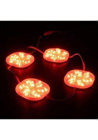 Resim Powermaster Pm-14697 12 Volt 3 Watt Kırmızı Yanıp Sönen Çakar 6565-2835 Modül Led 65x65x12mm 