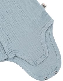 Resim Civil Baby Ayıcık Baskılı 1-18 Ay Çıtçıtlı Badi - Mavi - Mavi / 9-12 Ay 