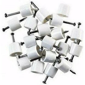 Resim Pars Çivili Raf Pimi Beyaz Büyük (100 Adet) 