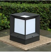 Resim Kare Küp Bahçe Aydınlatma Armatürü - Set Üstü Dekoratif Aplik Diğer 