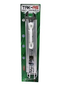 Resim Mermere Montajlı Katlanır Çamaşır Askısı 4741 Altın - Krom 