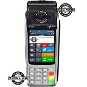 Resim ael-tech İngenico İwe 280 Yeni Nesil Yazar Kasa Pos Dokunmatik Ekran Koruyucu 