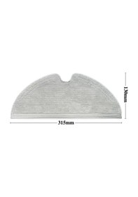 Resim Xiaomi Vacuum Mop 2 Stytj03zhm Uyumlu 10 Adet Mop-tam Yüzey Mikrofiber 