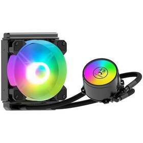 Resim Coolmoon Ar120 120mm Argb Cpu İşlemci Sıvı Soğutuculu Fan Intel Amd Uyumlu Su Soğutmalı İşlemci Fanı 
