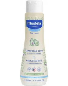 Resim Mustela Gentle Normal Ciltler Bebek Şampuanı 200 ML 