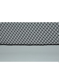 Resim Baklava Model Siyah Renk Tek Kanat Pileli Fon Perde 75 260 Cm Siyah 