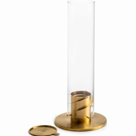 Resim Höfats Spin 90 Gold Silindir Formlu Masaüstü Şömine 