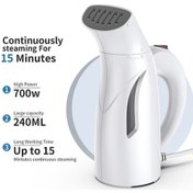 Resim Ankatek Createtech El Tipi Buharlı Ütü 140 C 240ml 700w 40sn Hızlı Isınma Ev/ofis/seyahat Taşınır - Altın 