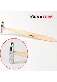 Resim Kuyumculuk Kuyumcu Kaporta Çekici -bir Ucu Küre - Bir Ucu Düz - 100 Gram Metalik 