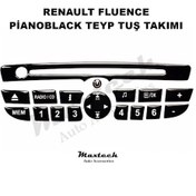 Resim Renault Fluence Teyp Tuş Takımı Pianoblack 2009-2016 