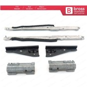 Resim Bmw 5 E39 X3 E83 X5 E53 E70 için Panoramic Sunroof 6 Lı Set N11.1670 