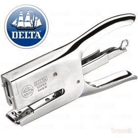 Resim Delta Pens Tipi Çelik Zımba Makinesi 35 Kağıt 24/6 150 Tel 