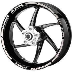 Resim Deeb Sym Jant Şeridi Beyaz Beyaz Model X N11.69995 