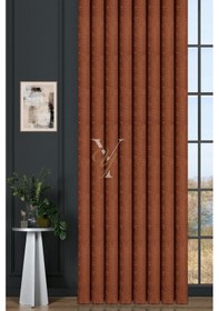 Resim Kenzo Fon Perde V-33 Turuncu Turuncu 