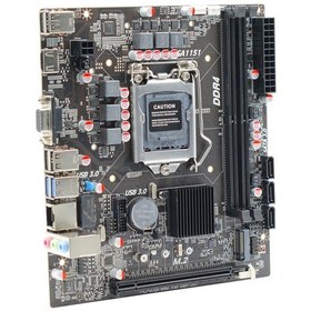 Resim Afox Ih61-ma5-v6 Sc-1155 Ddr3 1600mzh M.2 Gen3 Vga Hdmı Matx Intel Anakart 