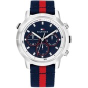 Resim Tommy Hilfiger ANALOG MENS NAVY CASE WATCH - 1792124 