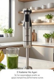 Resim Sinbo SHB-7509 El Blender 15000W - 2 Kademeli, Paslanmaz Çelik Blender Ayağı 