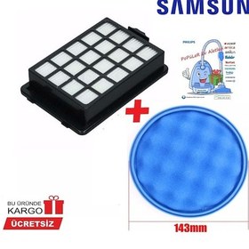 Resim Samsung Sc 15F50Vr Hepa Filtre Ve Sünger Filtre Takımı 