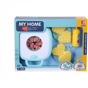 Resim hak-iş oyuncak Pilli Işıklı Sesli Waffle Makinası 